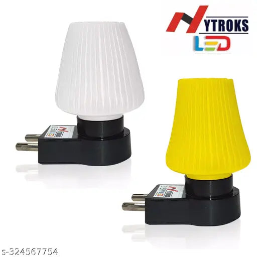 Nytroks LED Night Lamp (0.5W) | Multicolor Ambient Light for Home Décor | Pack of 2