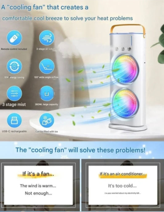 Portable Double Sided Air Cooler