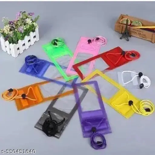 Universal Waterproof Phone Pouch | Mobile Cover for Swimming, Beach & Rain