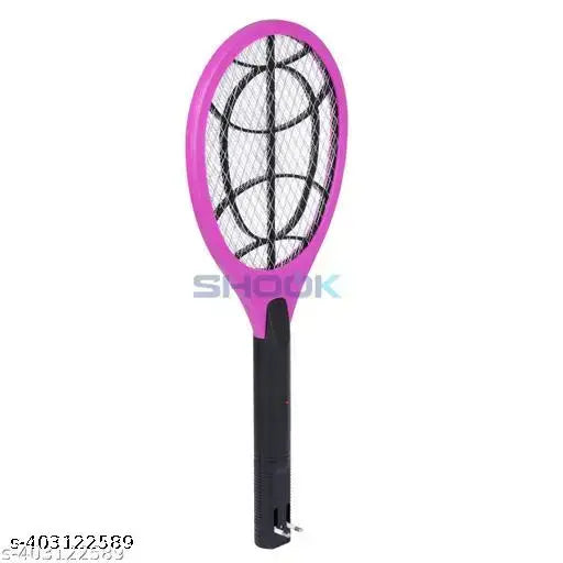 SHOOK Rechargeable Electric Mosquito Killer Bat | Anti-Mosquito Racket with 2-Pin Plug