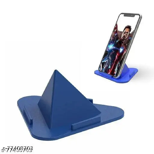 Triangle Mobile Stand | Universal Desk Holder (Pack of 5, Multicolor)