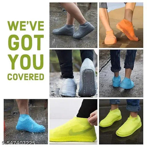 Reusable Silicone Shoe Covers | Waterproof for Men, Women & Kids