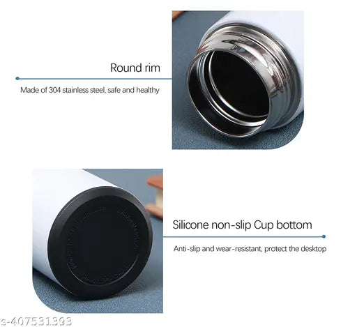 Smart LED Temperature Bottle | Vacuum Insulated Stainless Steel Thermos